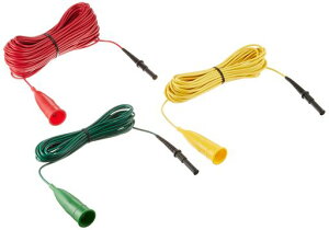 共立電気計器(KYORITSU)接地抵抗計用精密測定用コード(赤20m、黄10m、緑5m)model7095A