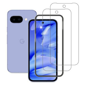 �Ή��y2���Z�b�g+�K�C�h�g�zGooglePixel9A�p�̃K���X�t�B����GooglePixel9a�p�ی�t�B���������K���X�t�B�����t���ی�t�B�����d�x9H�ϏՌ���U�h�~�h�o�\��t���ȒP�����ی썂���ߗ��C�A�[��