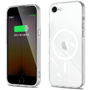 iPhoneSE3/SE2/8/7�P�[�XMagSafe�N���A�C�t�H��SE��3�����2����J�o�[�����ϏՌ��}�O�Z�[�t�Ή�TPU�\�t�g���^�y��Qi�}���[�d�Ή���p�X�}�z�P�[�X�A�C�t�H���P�[�X(�N���A)