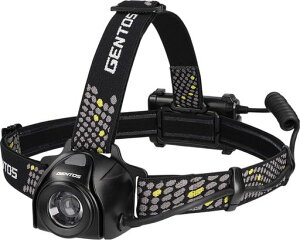 GENTOS(�W�F���g�X)LED�w�b�h���C�g�y���邳550���[����/���p�_��8����/�㕔�F�����z�P3�`�d�r3�{�g�p�w�b�h�x�C�_�[HV-033HD