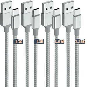 GONGXIFACAIiiphone�[�d�P�[�u���^�C�vc�yMFi�F�؁z�y1m+1m+1.5m+1.5m4�{�z�^�C�vc�P�[�u��TypeC3A�}���[�dQC3.0�Ή��}���[�dPD�Ή��i�C�����҂ݒf���h�~iPhone16/15