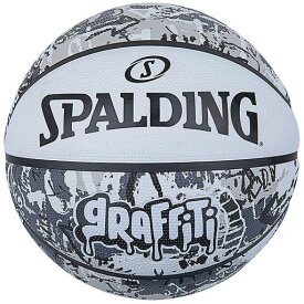 SPALDING(スポルディング) バスケットボール グラフィティ ホワイト 7号球 84-375Z バスケ バスケット