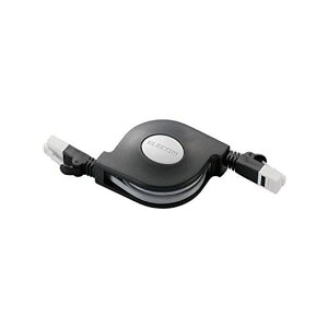 �G���R��LAN�P�[�u��2.5m�c�����܂�Ȃ�����CAT6�u���b�NLD-MCTGT/BK2