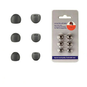 Adhiper For Sony WF-C710N �Ή� �����p�C���[�s�[�X �V���R�����C���[�s�[�X(S/M/L�T�C�Y�e1�g) ����ɂ��� �_�炩�� �y�� ���E�\ ���􂢉\(�u���b�N)