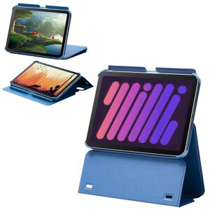 �G���R�� iPad mini7(A17 Pro 2024�N) mini6 ��6���� �P�[�X ���i�K�������� �I�[�g�X���[�v/�I�[�g�E�F�C�N �\�t�g���U�[ �l�C�r�[ TB-A24SWVH2NV