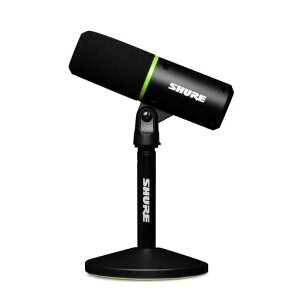 �yVGP2025 ���܁zSHURE USB�Q�[�~���O�}�C�N MV6 : �Q�[�� �z�M �X�g���[�~���O �_�C�i�~�b�N�}�C�N �P��w���� USB-C �L�� �m�C�Y���� �~���[�g�{�^�� MOTIV�V���[�Y Windows Mac iOS Android