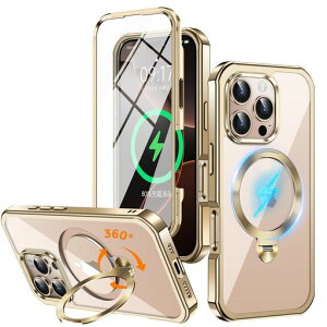 y360°]CDX^hEʊSیEMagSafeΉzNIANGUOiPhone16ProMaxpP[X[cEB_]X^hE萫][{̂̐FE\tgbLop[&SMۏ!]Xgbvzc