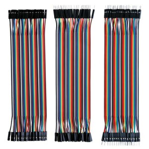 ELEGOO120pcs���F�f���|�����C���[�Aarduino�p���C��?�Q?�W28AWG�I�X-���X�I�X-�I�X���X?���X�u���b�h�{�[�h�W�����p�[���C���[