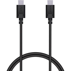 �G���R��USB�P�[�u��TypeCtoTypeCPowerDelivery�Ή��y�ő�3A�ō����[�d�zUSB2.0�F�ؕi1.0m�u���b�N�yiPhone16�V���[�Y�Ή����؍ρzMPA-CC10PNBK