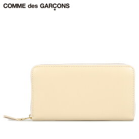 【最大1000円OFFクーポン配布中】 COMME des GARCONS コムデギャルソン 財布 長財布 メンズ レディース ラウンドファスナー 本革 CLASSIC WALLET オフ ホワイト SA0111