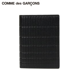 【最大1000円OFFクーポン配布中】 COMME des GARCONS コムデギャルソン 財布 二つ折り メンズ レディース 本革 BRICK LINE WALLET ブラック 黒 SA0641BK