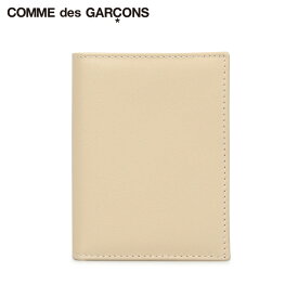 COMME des GARCONS コムデギャルソン 財布 二つ折り メンズ レディース 本革 CLASSIC WALLET オフ ホワイト SA0641