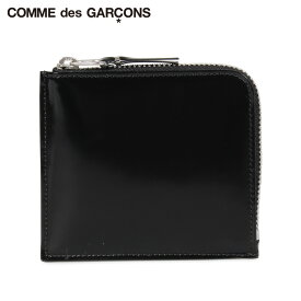 【最大1000円OFFクーポン配布中】 COMME des GARCONS コムデギャルソン 財布 小銭入れ コインケース メンズ レディース L字ファスナー 本革 MIRROR INSIDE COIN CASE ブラック 黒 SA3100MI