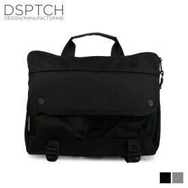 【最大1000円OFFクーポン配布中】 DSPTCH ディスパッチ バッグ ショルダーバッグ SHOULDER BAG 12L メンズ レディース ブラック グレー 黒 PCK-SB