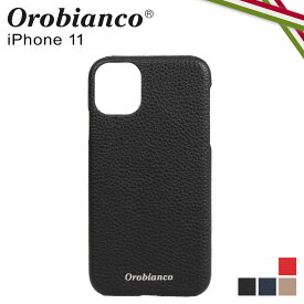Orobianco オロビアンコ iPhone11 ケース スマホケース 携帯 アイフォン メンズ レディース シュリンク PU LEATHER BACK CASE ブラック ネイビー グレージュ レッド 黒