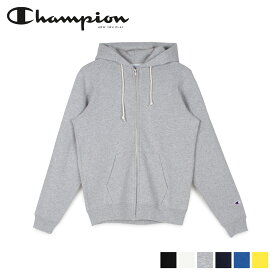 【最大1000円OFFクーポン配布中】 Champion チャンピオン パーカー スウェット ジップアップ メンズ レディース FULL ZIP HOODED SWEATSHIRT ブラック ホワイト グレー ネイビー ブルー イエロー 黒 白 C5-Q101