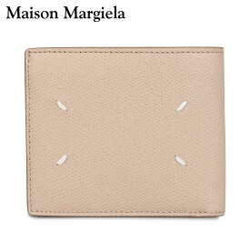 MAISON MARGIELA メゾンマルジェラ 財布 二つ折り メンズ レディース WALLET ベージュ S35UI0435-T2352