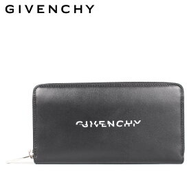 【最大1000円OFFクーポン配布中】 GIVENCHY ジバンシー 財布 長財布 メンズ ラウンドファスナー LONG WALLET ブラック 黒 BK600G