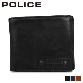 POLICE ポリス 財布 二つ折り メンズ ラヴァーレ LAVARE WALLET ブラック ネイビー キャメル 黒 PA-59601