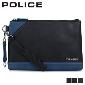 POLICE ポリス バッグ クラッチバッグ セカンドバッグ メンズ URBANO CLUTCH BAG ブラック ネイビー ブラウン 黒 PA-62002