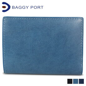 バギーポート BAGGY PORT 財布 二つ折り メンズ レディース L字ファスナー KOI WALLET ネイビー ブルー ダークブルー ZYS096