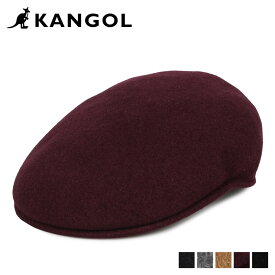 KANGOL カンゴール ハンチング 帽子 メンズ レディース WOOL 504 ブラック グレー キャメル ワイン レッド 黒 107-169001 197-169001
