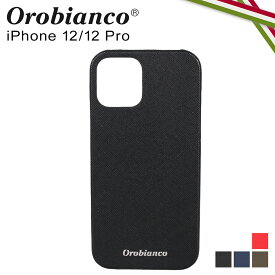 Orobianco オロビアンコ iPhone 12 mini 12 12 Pro ケース スマホケース 携帯 アイフォン メンズ レディース サフィアーノ調 PU LEATHER BACK CASE ブラック ネイビー カーキ レッド 黒