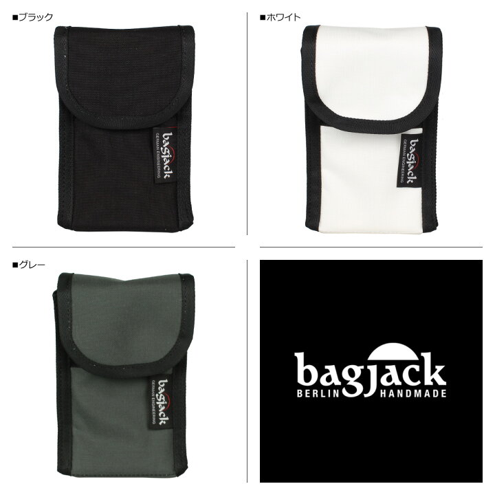 BAGJACK◇CARGO BAG/カーゴバッグ/ポーチ/ブラック BAGJACK(バッグ 