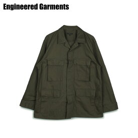 【最大1000円OFFクーポン配布中】 ENGINEERED GARMENTS エンジニアド ガーメンツ ジャケット アウター メンズ BDU JACKET-HERRINGBONE TWILL オリーブ 20F1D002