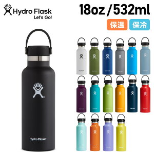 Hydro Flask �n�C�h���t���X�N 18oz �n�C�h���[�V���� �X�^���_�[�h�}�E�X 532ml �X�e�����X�{�g�� �}�O�{�g�� ���� ���@�r 5089013 �A�E�g�h�A