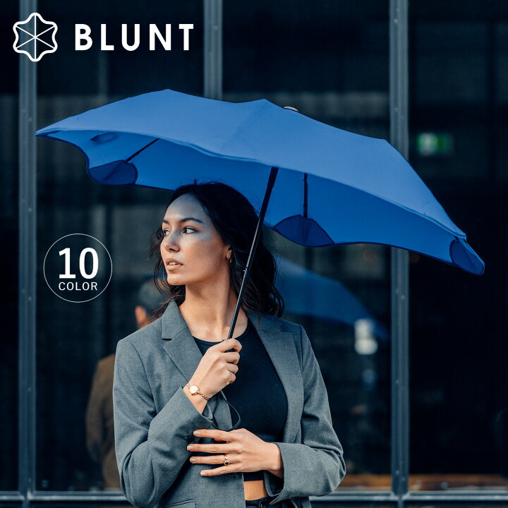 楽天市場】ブラント BLUNT 折りたたみ傘 雨傘 2段 55cm メトロ METRO 