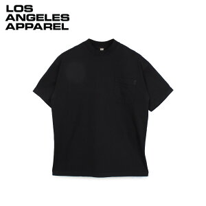 ���T���[���X�A�p���� LOS ANGELES APPAREL T�V���c 6.5�I���X ���� �����Y ���f�B�[�X �|�P�b�g ���n 6.5 OZ SS GARMENT DYE POCKET T-SHIRT �u���b�N �� 1809GD