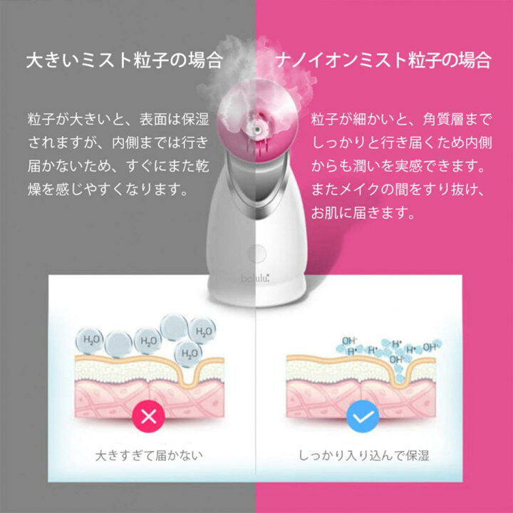 楽天市場】【最大1000円OFFクーポン】 belulu 美ルル 美顔器 フェイシャルスチーマー 加湿器 ウルミスト 80ml UruMist 加湿 乾燥対策 KRD1055 : シュガーオンラインショップ 楽天市場】【最大1000円OFFクーポン】 belulu 美ルル 美顔器 フェイシャルスチーマー 加湿器 ウルミスト 80ml UruMist 加湿 乾燥対策 KRD1055 : シュガーオンラインショップ