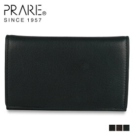 【最大1000円OFFクーポン配布中】 PRAIRIE プレリー カードケース 名刺入れ 定期入れ メンズ 本革 ベビースキンキップ BABYSKINKIP ブラック ブラウン グリーン 黒 NP19480