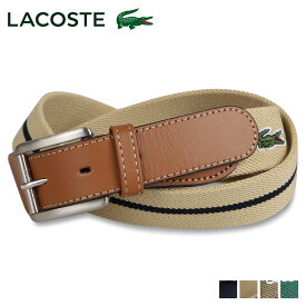 【最大1000円OFFクーポン配布中】 LACOSTE ラコステ ベルト メンズ BELT ネイビー ベージュ カーキ グリーン LB96470]