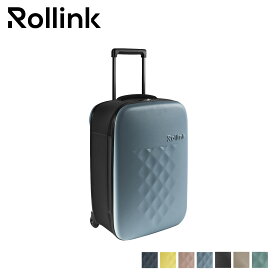 ローリンク Rollink スーツケース フレックス フォーダブル メンズ レディース 40L FLEX FOUR DOUBLE SUITCASE ライト ブルー イエロー ピンク ブラック グレー 508