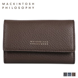 MACKINTOSH PHILOSOPHY マッキントッシュ フィロソフィー キーケース キーホルダー メンズ グレンフィディック 4連 本革 KEY CASE ブラック ネイビー チョコ 黒 MAP-2080121