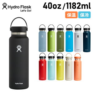 Hydro Flask nChtXN 40oz }O {g XeX{g  @r 1182ml nCh[V Ch}EX }C{g  ۗ ۉ HYDRATION WIDE MOUTH 890115 AEghA