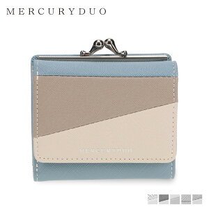 MERCURYDUO }[L[fI z O܂ fB[X ܌ TRICO COLOR MINI WALLET AC{[ O[W Cg u[ ~g x_[ MER-90150W