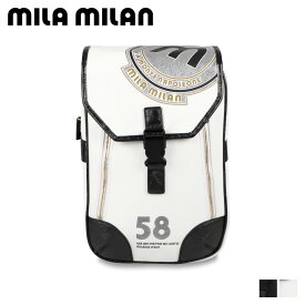 ミラ・ミラン mila milan バビラ ワンショルダーバッグ バッグ ショルダーバッグ ボディバッグ メンズ レディース BABYLA ONE SHOULDER BAG ブラック ホワイト 黒 白 251901