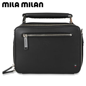 ミラ・ミラン mila milan バッグ ショルダーバッグ ベローナ メンズ レディース 斜めがけ 撥水 日本製 VERONA SHOULDER BAG ブラック 黒 252111