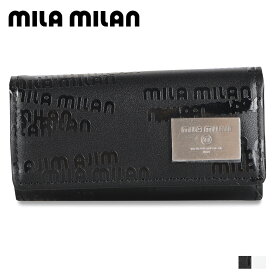 ミラ・ミラン mila milan キーケース ポルタ メンズ レディース 本革 4連 PORTA ブラック ホワイト 黒 白 257601