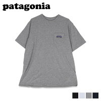 patagonia P-6 LABEL POCKET RESPONSIBILI TEE パタゴニア Tシャツ 半袖 メンズ レディース ブラック ホワイト グレー ネイビー 黒 白 37406