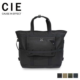 シー CIE フロー トートバッグ メンズ レディース ファスナー付き 防水 撥水 FLOW TOTEBAG ブラック ベージュ オリーブ ブルー 黒 22101