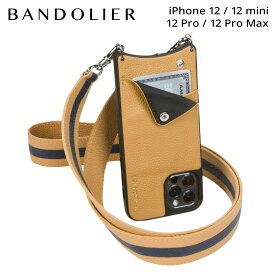 【最大1000円OFFクーポン配布中】 バンドリヤー BANDOLIER iPhone 12 mini iPhone 12 12Pro iPhone 12 Pro Max ケース スマホケース 携帯 ショルダー アイフォン アンジェラ メンズ レディース ANGELA GOLDENROD ベージュ 10AGL