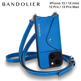 バンドリヤー BANDOLIER iPhone 13 mini iPhone 13 13Pro iPhone 13 Pro Max ケース スマホケース 携帯 ショルダー アイフォン ケイシー サイドスロット パレスブルー メンズ レディース CASEY SIDE SLOT PLC BLUE ブルー 14CAS