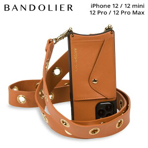 �o���h�����[ BANDOLIER �X�}�z�V�����_�[ �X�}�z�P�[�X iPhone 12 mini iPhone 12 12Pro iPhone 12 Pro Max �A�C�t�H�� �j�[�i �X�p�C�X �����Y ���f�B�[�X NINA SPICE �u���E�� 14NIN ��̓�