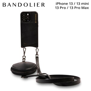 �o���h�����[ BANDOLIER iPhone 13 mini 13 13Pro iPhone 13 Pro Max �P�[�X �X�}�z�P�[�X �g�� �V�����_�[ �A�C�t�H�� �`���[���[ �s���[�^�[ �����Y ���f�B�[�X CHARLIE PEWTER �u���b�N �� 10CHR