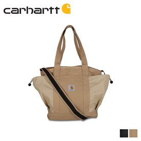 【最大1000円OFFクーポン配布中】 carhartt カーハート トート バッグ ショルダーバッグ メドレー メンズ レディース 撥水 大きめ ファスナー付き MEDLEY TOTE BAG ブラック ブラウン I030116