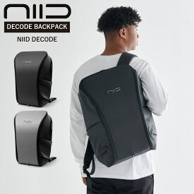 ニード NIID リュック バッグ バックパック デコード メンズ レディース 18L DECODE BACKPACK ブラック グレー 黒
